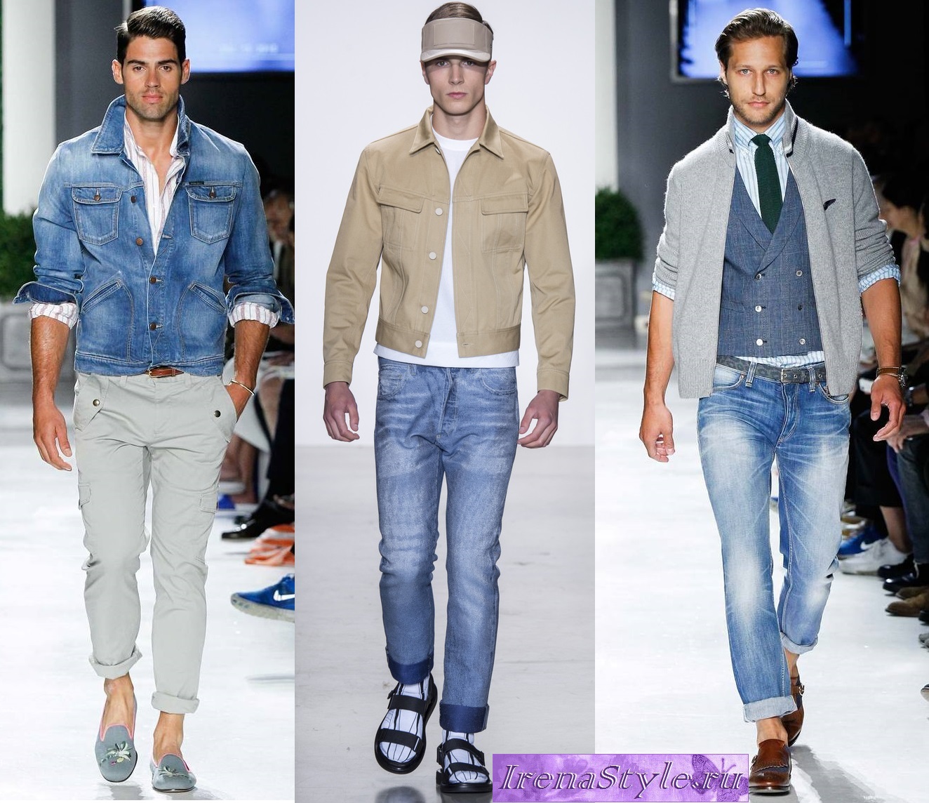 Мужские джинсы сейчас моде