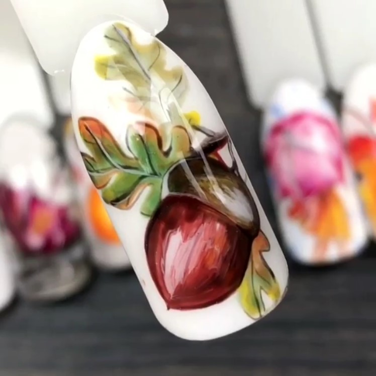 Красивый дизайн ногтей на осень 2022 лучшие варианты ФОТО