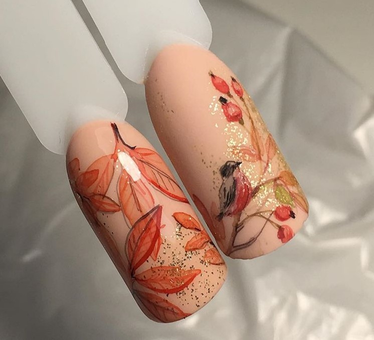 Красивый дизайн ногтей на осень 2022 лучшие варианты ФОТО
