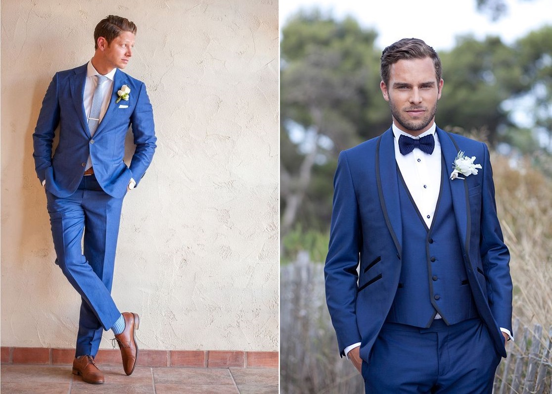 Летний синий костюм мужской. Свадебный костюм. Костюм жениха. Свадебные костюмы для мужчин. Мужской свадебный образ.