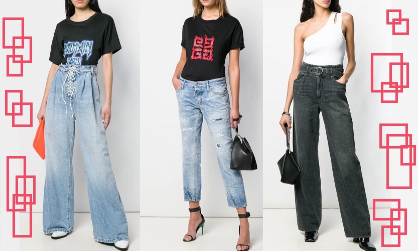 Стильные женские джинсы в модном сезоне весна-лето 2021 фото