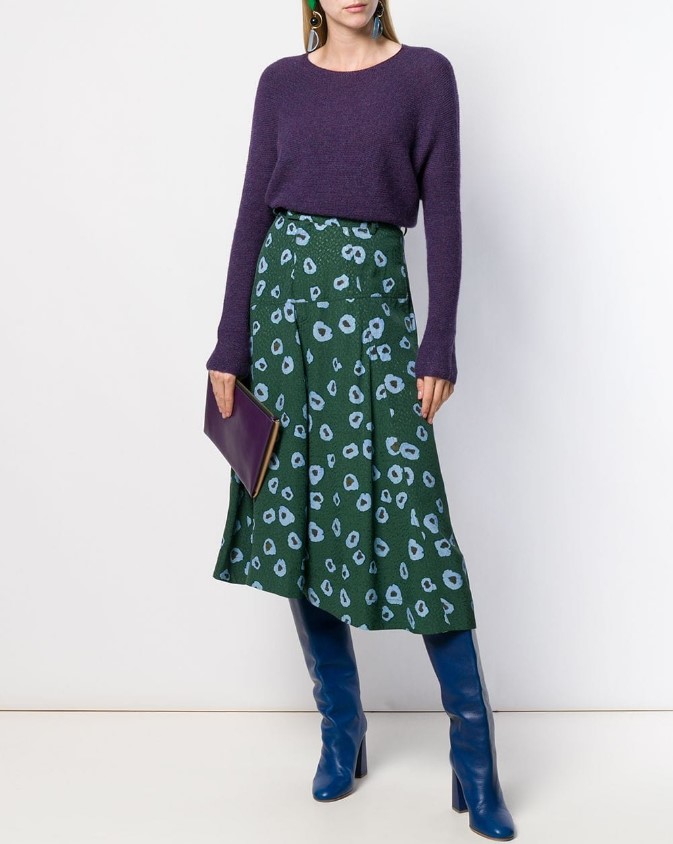 Модные женские юбки осень-зима 2019-2020 фото