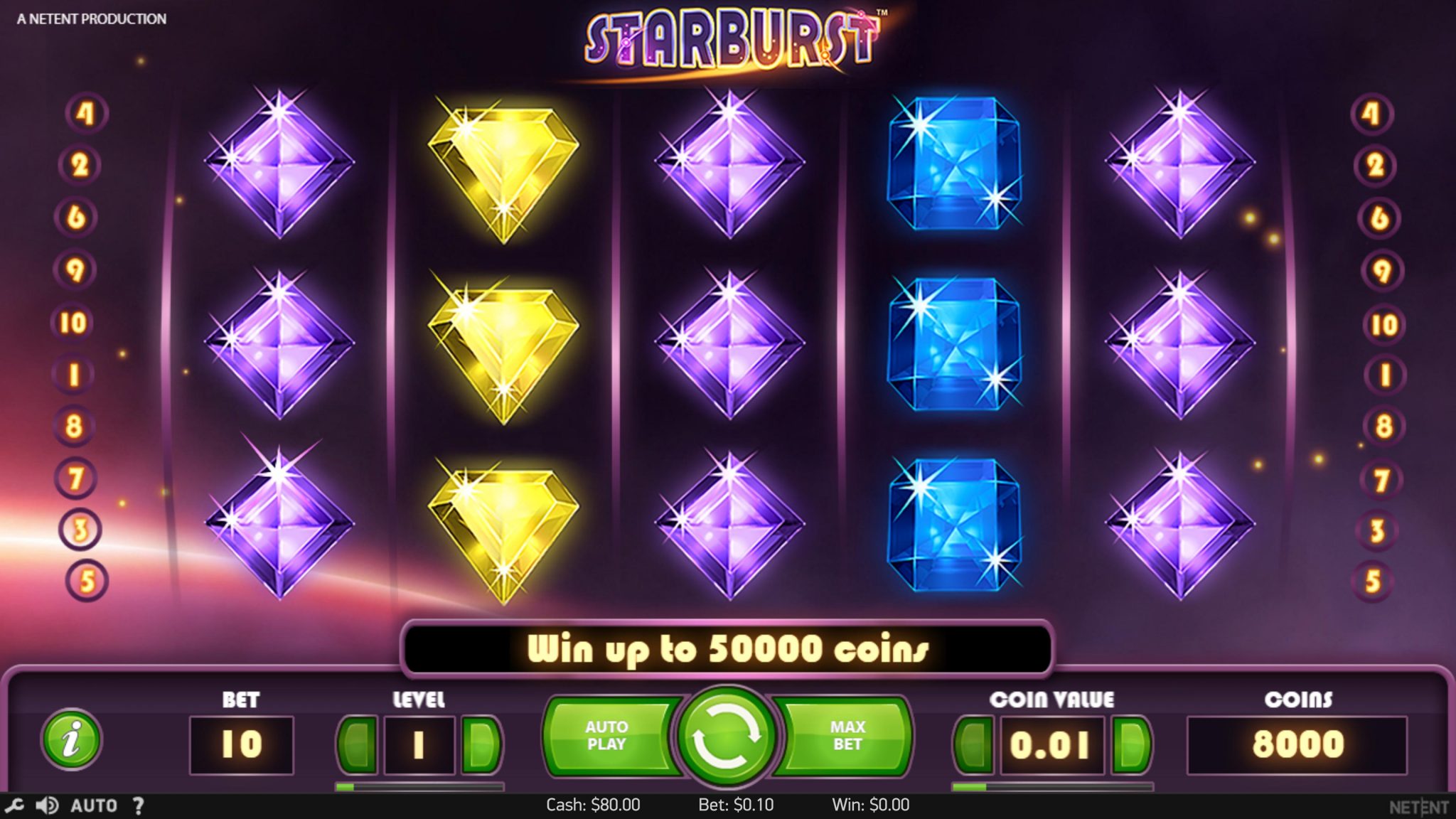 Money burst slot machine