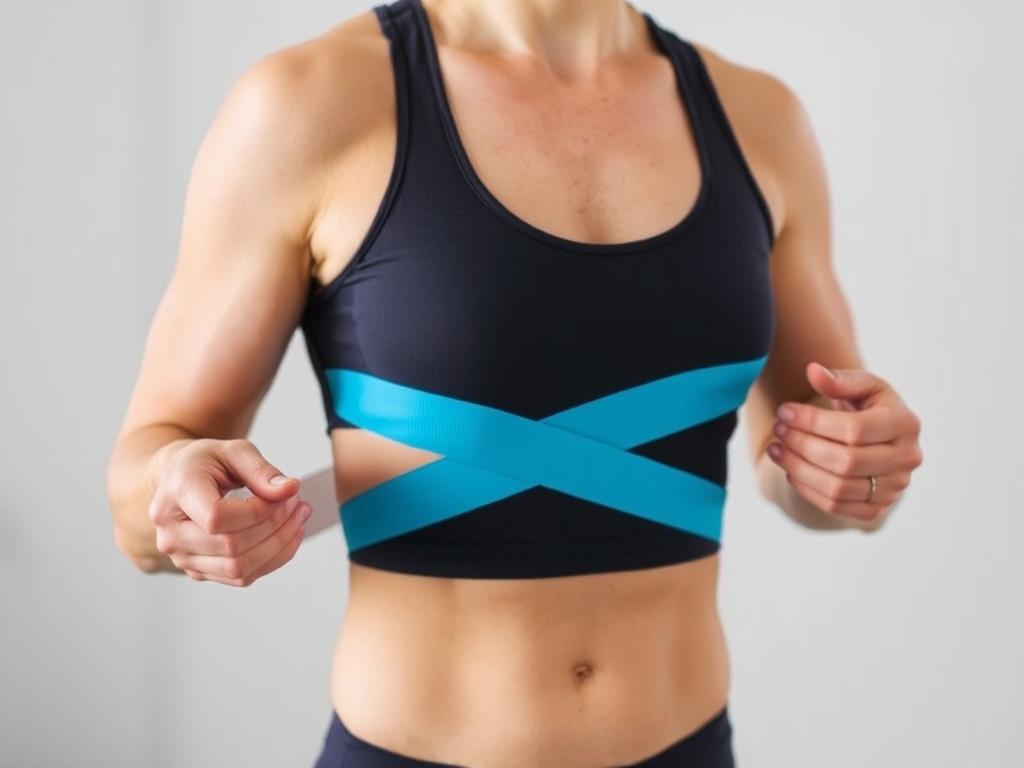 Taping: what it is, how it works and is applied - a guide to using kinesiology tape for supporting muscles and joints.фото