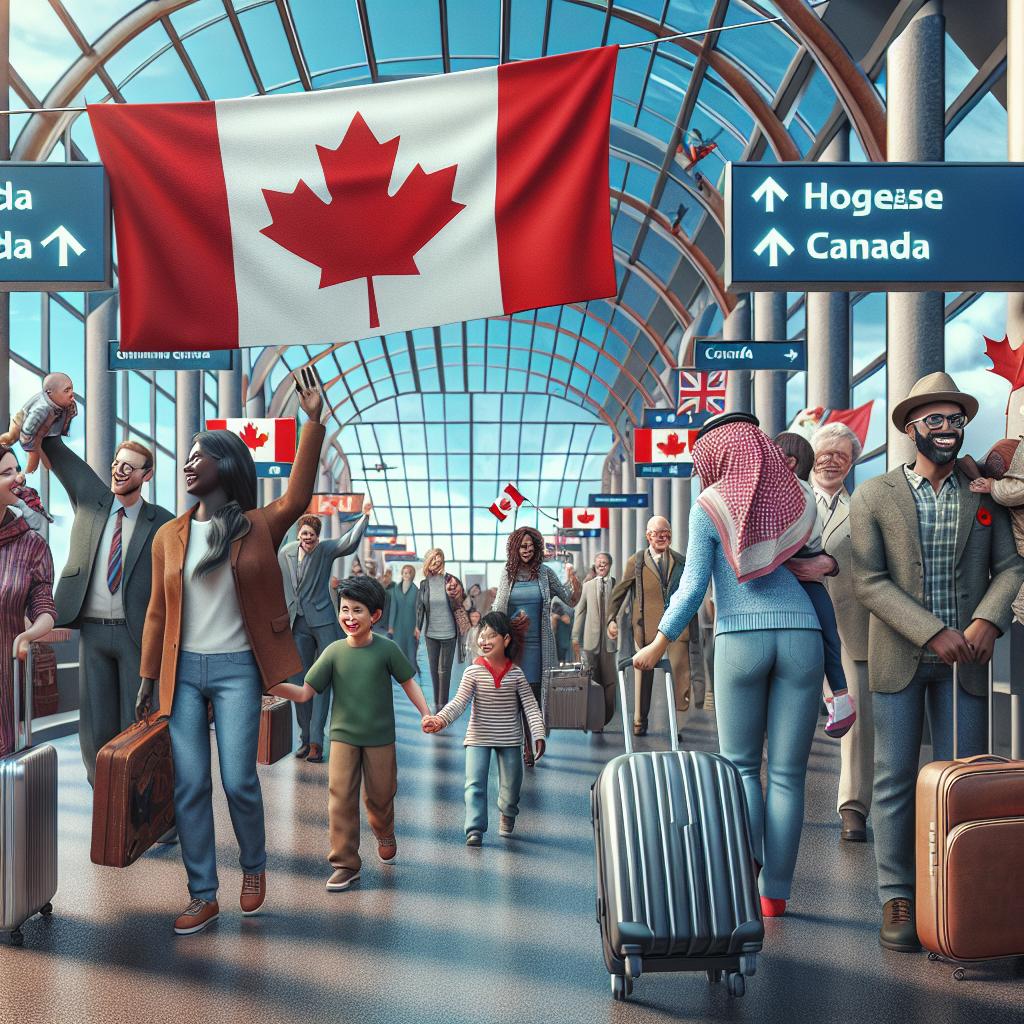 immigration to Canadaфото