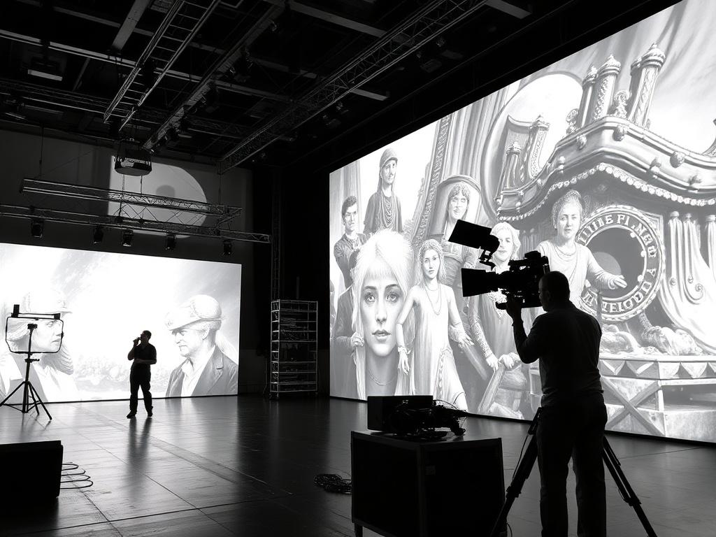 Supply of specialized equipment for immersive theatrical productionsфото